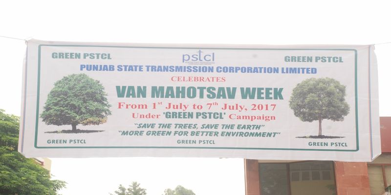 PSTCL celebrates Van Mahotsav week under Green PSTCL Campaign